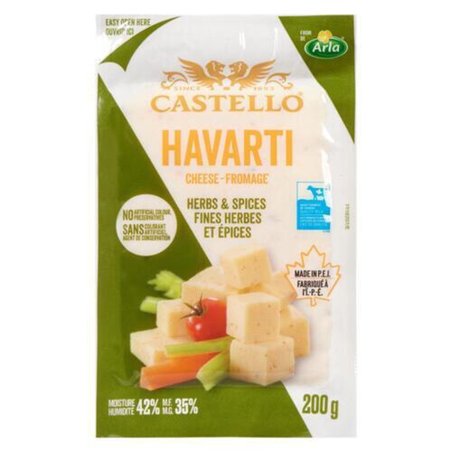 Castello Havarti Cheese Herbs & Spices 200 g