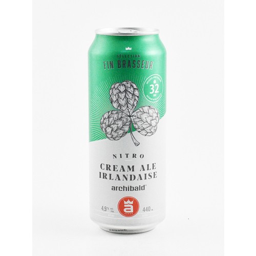 Archibald Cream Ale Irlandaise 5.0 % alc.vol Can Beer 4 x 440 ml