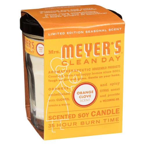 Mrs. Meyer's Clean Day Soy Candle Orange Clove Large 200 g