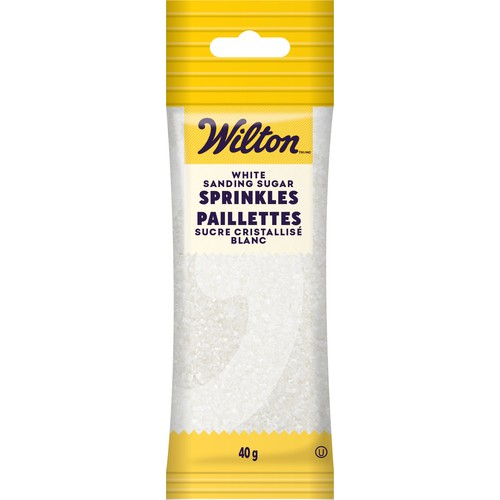 Wilton Sprinkles White Sanding Sugar 40 g