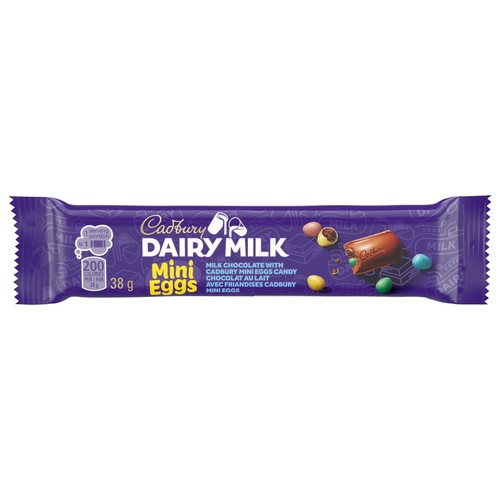 Cadbury Dairy Milk Chocolate Bar With Mini Eggs 38 g