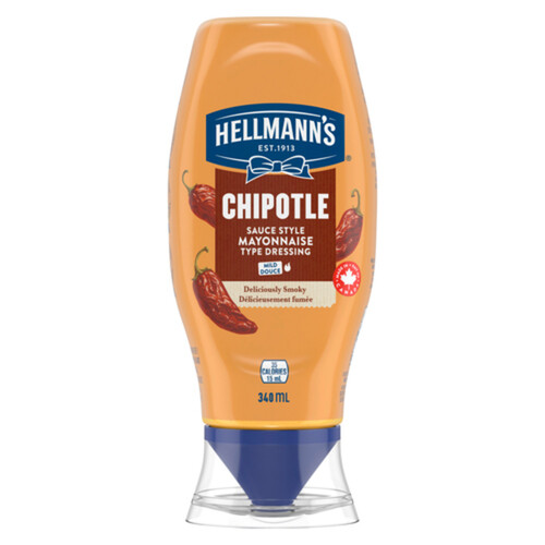 Hellmann's Mayonnaise Dressing Mild Chipotle 340 ml