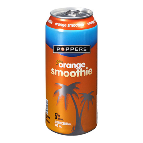 Poppers Alcoholic Beverage Orange Smoothie 473 ml