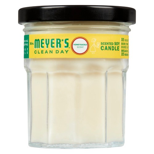 Mrs. Meyer's Clean Day Scented Soy Candle Small Honeysuckle 140 g