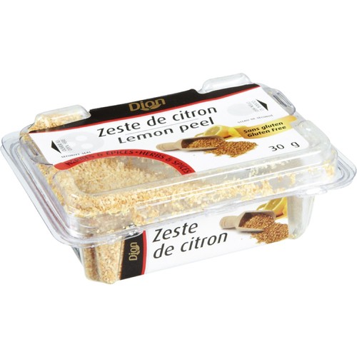 Les Aliments G. Dion Foods Lemon Peel 30 g