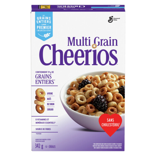 Cheerios Cereal Multi Grain Whole Grains 342 g