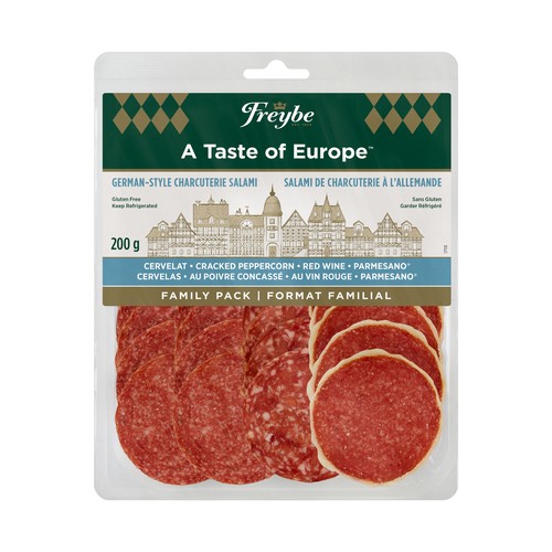 Freybe Charcuterie Salami German Style Family Pack 200 g