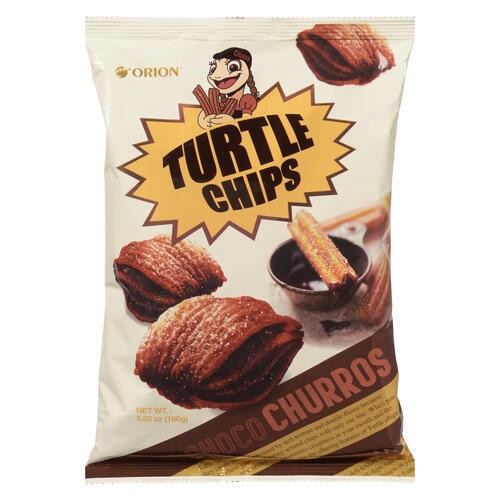 Orion Chocolate Turtle Chips 160 g