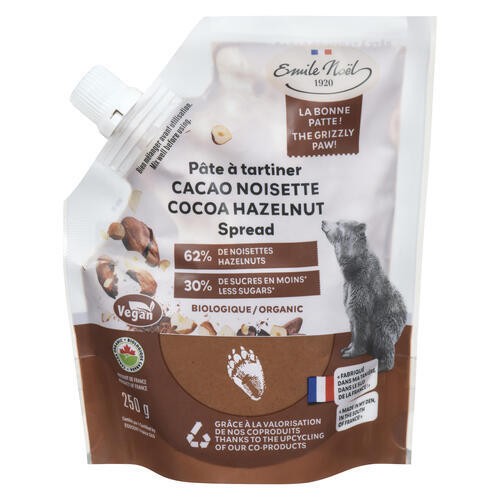 Emile Noel Organic Spread Cocoa Hazelnut 250 g