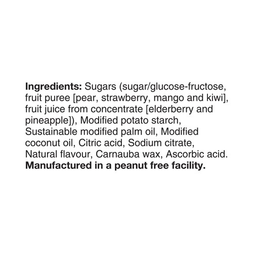 Dare Real Fruit Plant Based Gummies Tropical 180 g