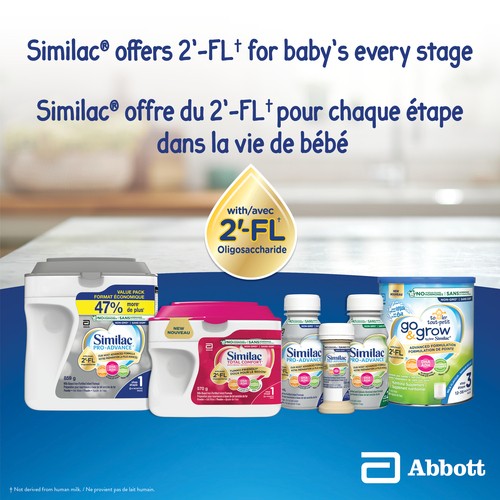Similac Pro-Advance Ready To Use Baby Formula Step 1 24 x 59 ml