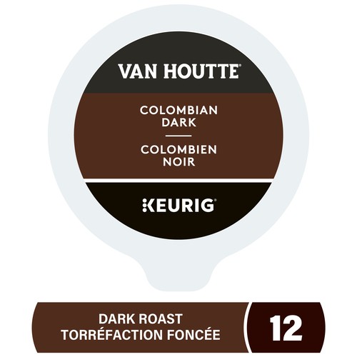 Van Houtte Coffee Pods Colombian Dark Roast 12 K-Cups 105 g