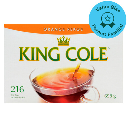 King Cole Tea Orange Pekoe 216 Tea Bags 