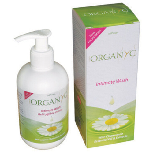 Organyc Feminine Hygiene Wash Chamomile 250 ml