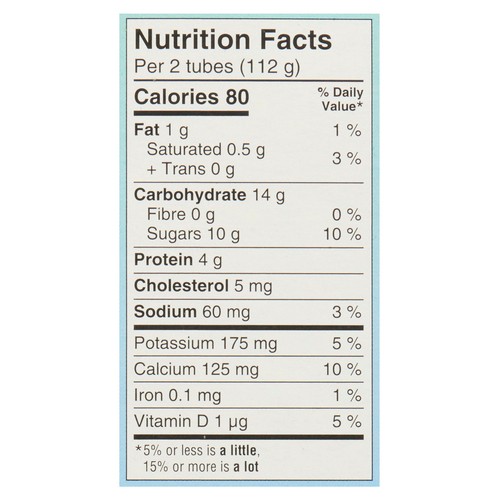 Yoplait Yogurt Tube Strawberry-Banana & Fruit Punch 8 x 56 g