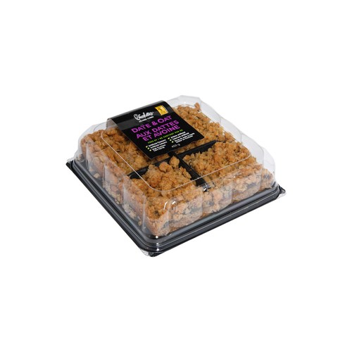 Charlotte's Squares Date And Oat 450 g (frozen)