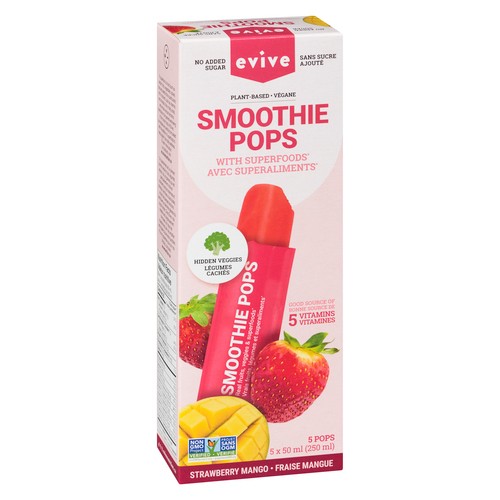 Evive Smoothie Pops Strawberry Mango 250 ml