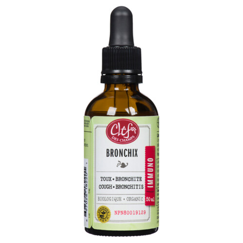 Clef des Champs Organic Tincture Bronchix 50 ml