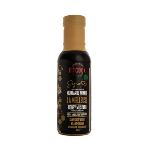 Fit Sauce Naturally Flavored Sauce Honey Mustard 355 ml