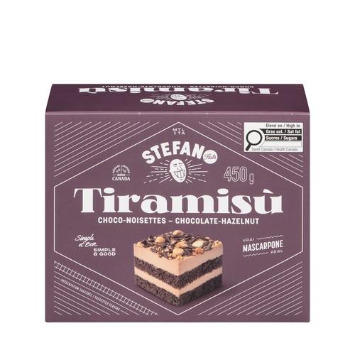 Stefano Faita Tiramisù Chocolate-Hazelnut 450 g (frozen)