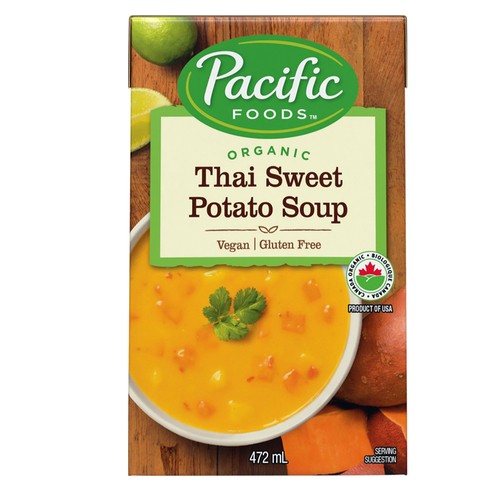 Pacific Foods Organic Gluten-Free Soup Thai Sweet Potato 472 ml