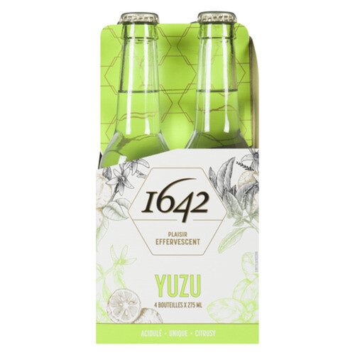 1642 Sparkling Beverage Yuzu 4 x 275 ml (bottles)