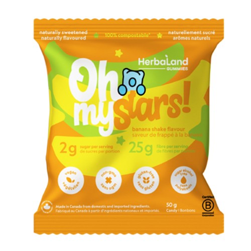 Herbaland Oh My Stars Gummies Banana Shake 50 g