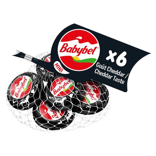 Babybel Lactose-Free Mini Cheese Cheddar 6 Pack 120 g