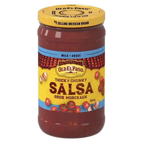 Old El Paso Salsa Thick 'n Chunky Mild 650 ml