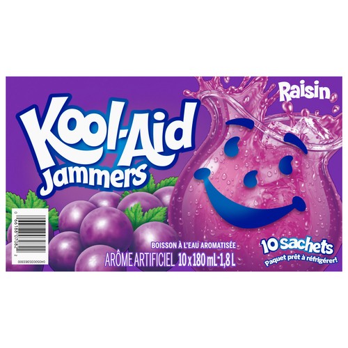 Kool-Aid Flavoured Water Beverage Grape 1800 ml