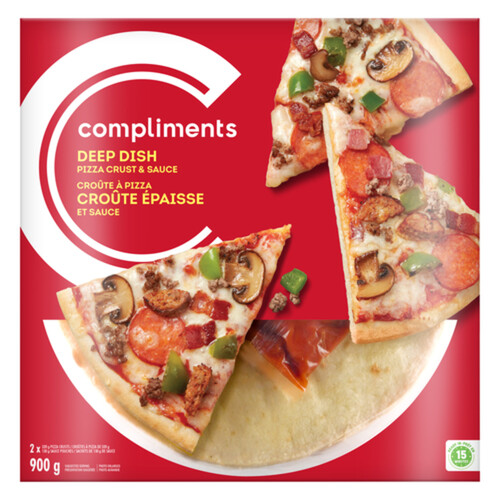 Compliments Deep Dish Pizza Starter Kit 900 g