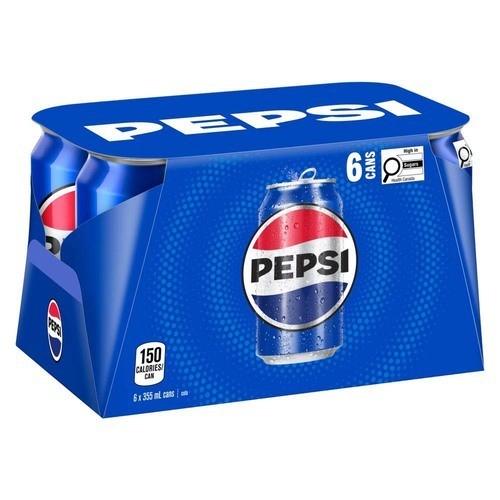 Pepsi Soft Drink 6 x 355 ml (cans)
