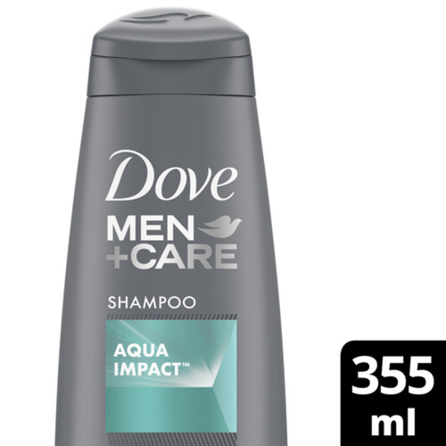 Dove Men+Care Shampoo Aqua Impact For Men With Fine And Thin Hair 355 ml