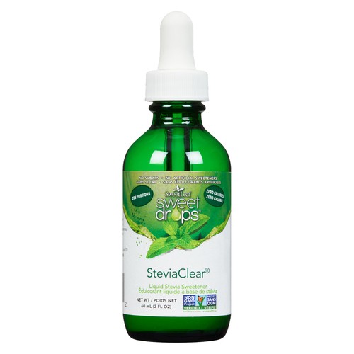 SweetLeaf Clear Sweet Drops Liquid Stevia Sweetener 60 ml