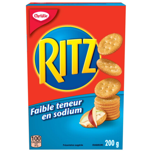 Christie Ritz Crackers Less Sodium 200 g
