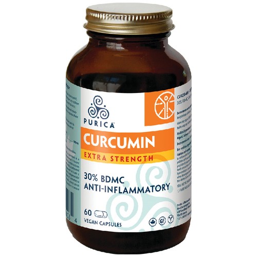 Purica 30% BDMC Anti-Inflammatory Curcumin Extra Strength 60 Count
