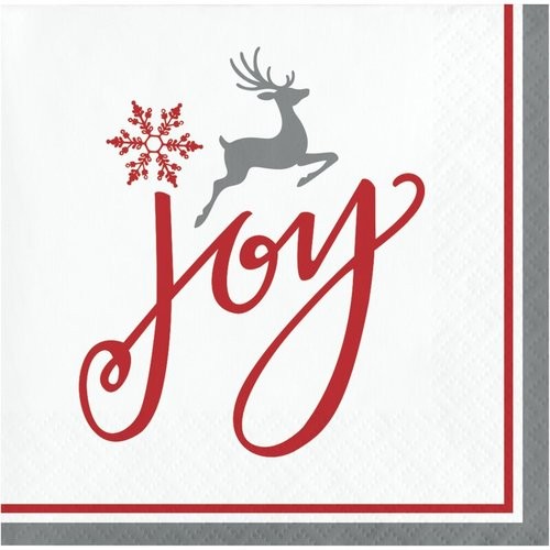 Creative Converting Winter Wonder 2-Ply Napkins 16 Pack