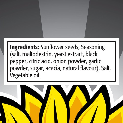 Spitz Sunflower Seeds Cracked Pepper Flavour 210 g