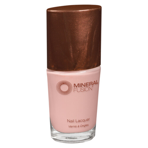 Mineral Fusion Nail Polish Blushing Crystal 10 ml