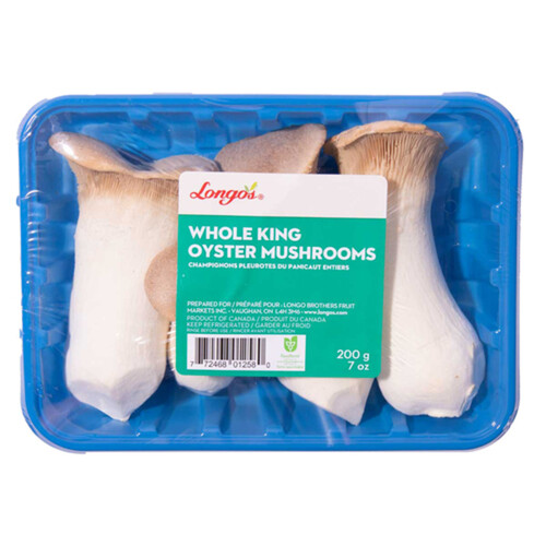 Longo's Mushrooms Whole King Oyster 200 g