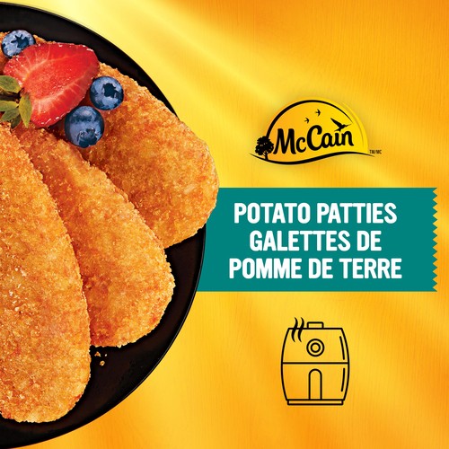 McCain 9 Minute No Flip Potato Patties 6 x 1.4 kg
