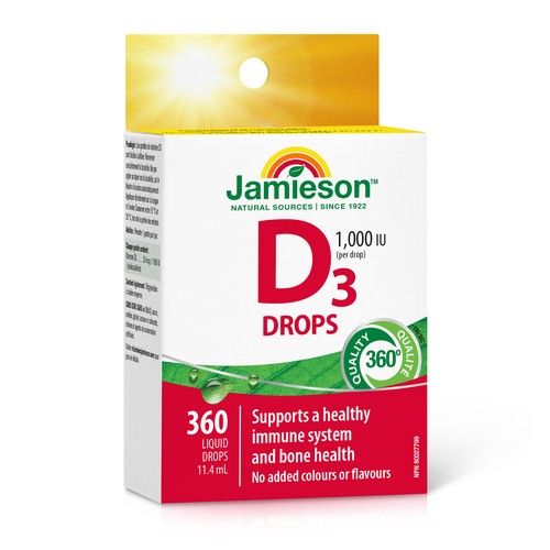 Jamieson Vitamin D Droplets 11.4 ml