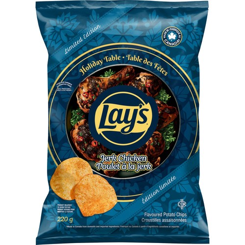 Lay’s Potato Chips Jerk Chicken Flavoured 220 g