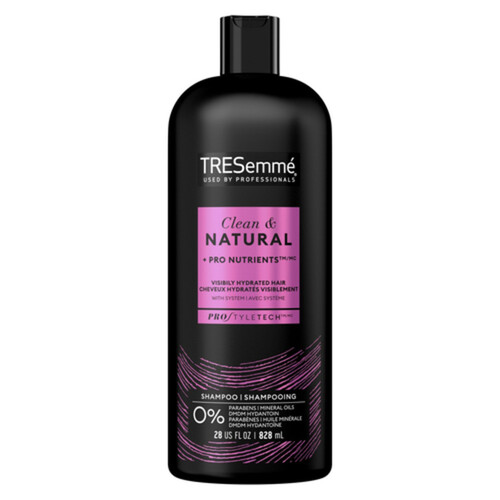 TRESemmé PRO Style Tech Shampoo Clean & Natural + Pro Nutrients 828 ml