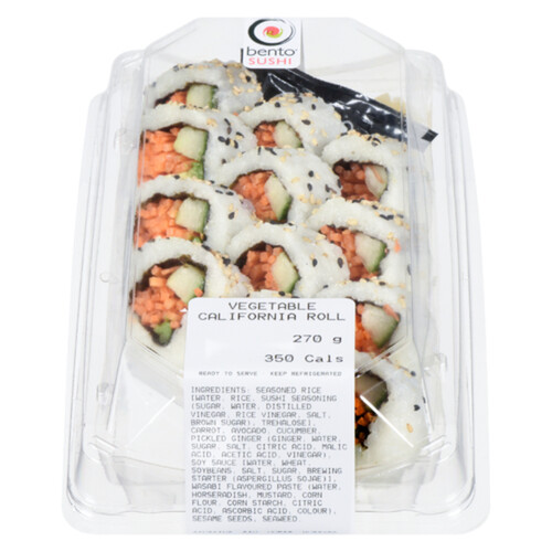 Bento Nouveau Vegetarian California Roll 270 g