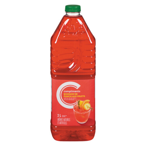 Compliments Drink Punch Fruit 2 L (bottle)