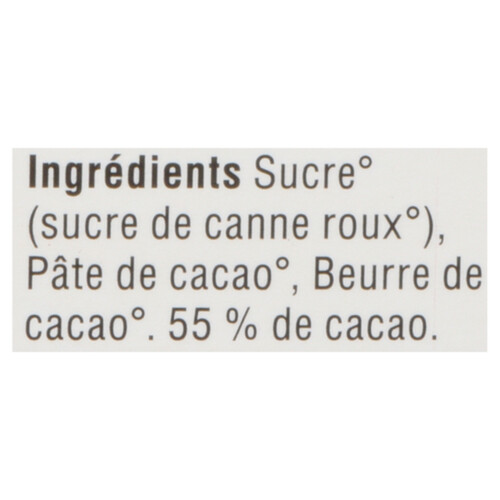 Cuisine Camino Organic Baking Chocolate 55% Cocoa Semi-Sweet 200 g