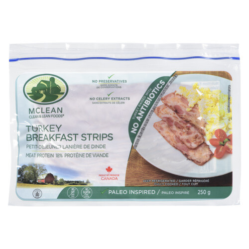 McLean Breakfast Turkey Strips 250 g