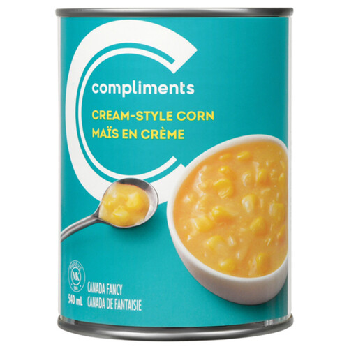 Compliments Corn Cream-Style 540 ml