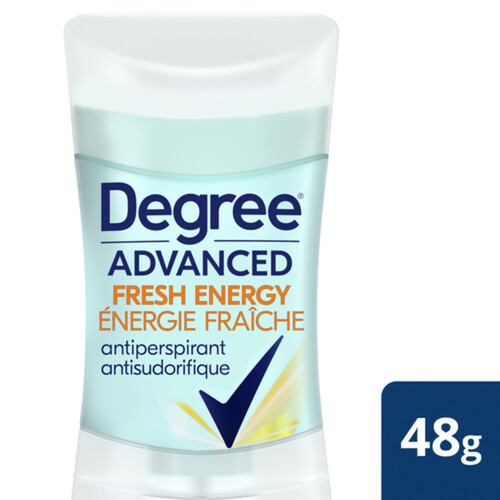 Degree Advanced Antiperspirant Stick Fresh Energy 72H Sweat Protection 48 g